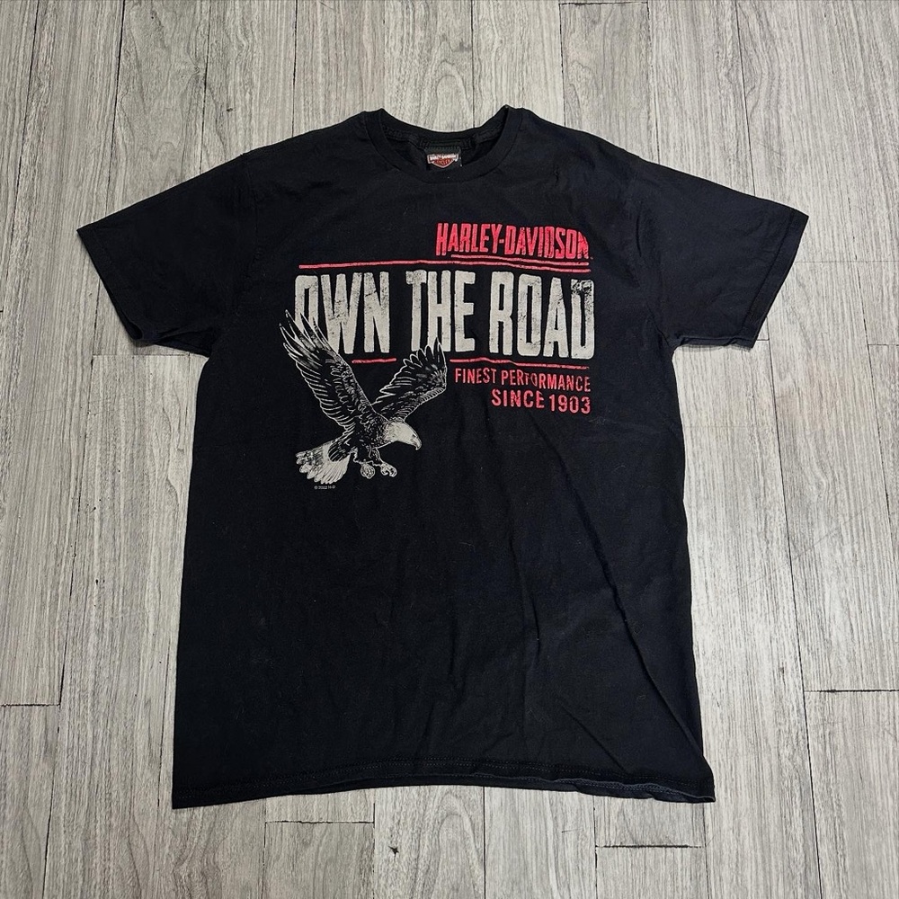 Vintage Harley Davidson Own The Road Lima, Ohio Shirt